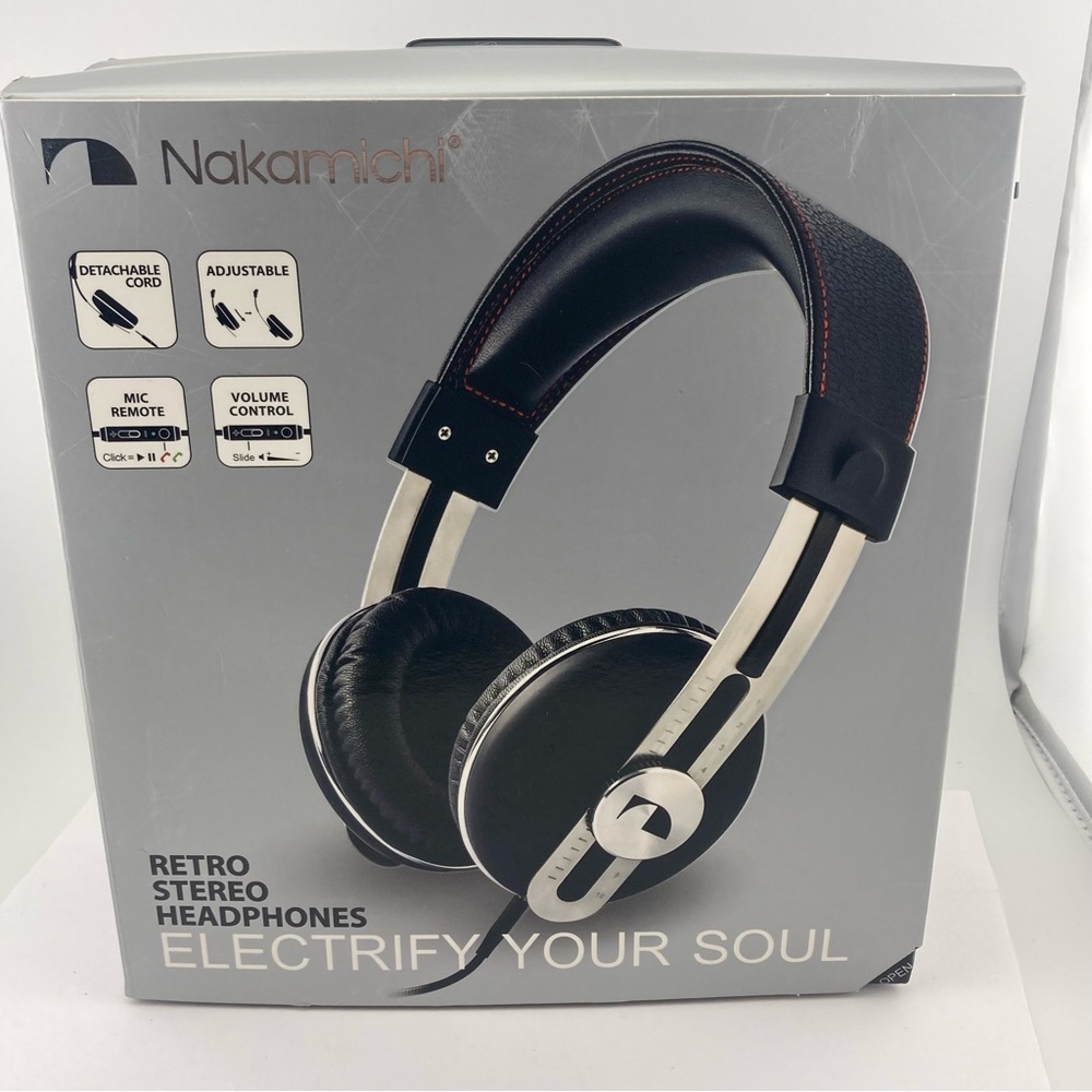 Nakamichi Retro Stereo Headphones